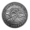 1921 Law Enforcer Skull E.Pluribus.Unum Hobo Coin Lucky Coin Pendant - US Liberty Eagle Novelty Morgan Coin Jewelry Bag view 1