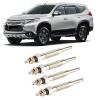 Auto Engine Glow Plug For Mitsubishi For Pajero For Shogun Mk Ii 1982-1999 2.8 Td 4M40-T 4Pcs Auxiliary Heater Glow Plugs Replacement Part view 3