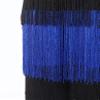 Shinsto Girls Disco Performance Retro Ballroom Overall Latin Jazz Dance Bodysuits Hippie Star Dress-up Sparkle Outfit Royal Blue 8 Years view 4