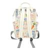 Yeshop Personalized Diaper Backpack Cute Girl Little Bunny Carrot Multi Function Diaper Bag Travel Daypack Nursing Nappy Bag view 2