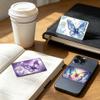 Butterfly Credit Card Stickers 4 Pack, Colorful Waterproof Debit Card Skins, Cute Personalized Card Decals for Women, Scratch Resistant Card Covers, Ideal Gift for Friends & Family view 2