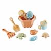 AwnsIMfreien Beach Toys for Kids, 10-piece Sand Play Set with Bucket, Shovel, Sand Truck, Hourglass & Sea Animal Molds Soft Pp Sandbox Toys for Toddlers 18 Month+, Toddler Beach view 1