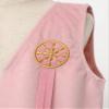 FEESHOW Baby Boys Girls Cowboys Costume Tassel Mini Open Front Jacket Cowgirl Cosplay Outfit Fringed Waistcoat Pink 7-8 Years view 4