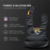 Smilo NFL Silicone Bib with Crumb Catcher - Jacksonville Jaguars - Black view 2