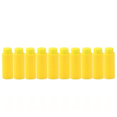 Standard Half Darts, 200-Dart Pack, 1.1g Wide Compatibility Dart for Worker Mod Seagull and Mid-Range Short Dart Blasters, 14+ (Yellow)