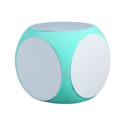 Dice Write On/Wipe Off, Portable Cleanable Game Cubes for Classroom Teaching Outside Teaching