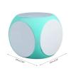 Dice Write On/Wipe Off, Portable Cleanable Game Cubes for Classroom Teaching Outside Teaching view 4