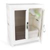 18" Doll Clothes Closet Large Doll Clothes Armoire for Doll Accessories view 2
