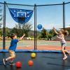 Basketball Hoop for Trampoline - Outdoor Bouncing Dunk Game Set, Kids Jump Play Hoop Kit | Active Sports Play Accessory, Indoor Outdoor Exercise Equipment for Garden Backyard Playground view 3