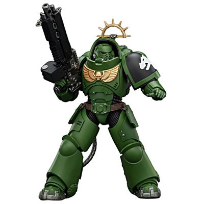 BEERISE JOYTOY 1/18 Game Edition Space Marine Salamanders Heavy Intercessor