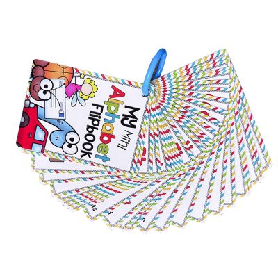 156Pcs Double Side Phonics Flashcards Letter Sound Teaching Card with Words Pictures for Preschooler Development Learning Cards with Pictures