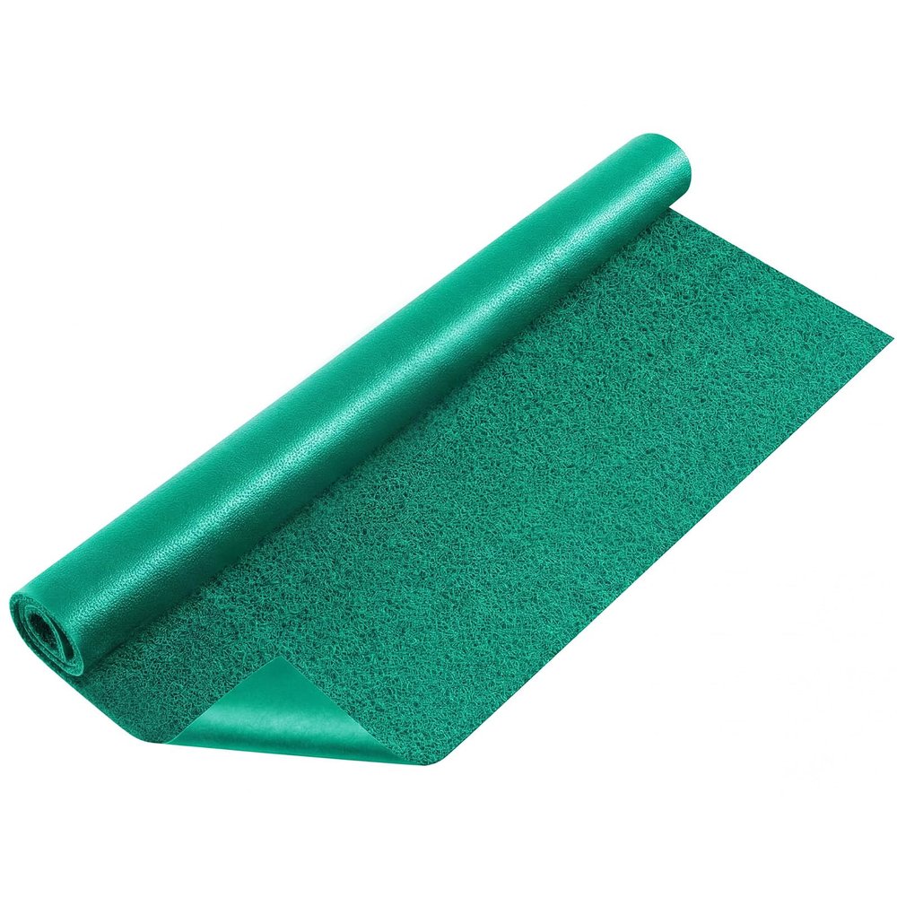 Nuanchu Playground Rubber Mat 48"x48", Heavy Duty Mat, Shock Absorbing Landing Pad, Non Slip Outdoor Safety for Playground, Backyard Playset(Green)