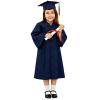 2-12T Kindergarten Graduation Cap and Gown Class of 2026 Charm Tassel Set for Preschool Kids Ceremony Party Gift 8 0-6 12-14 view 2