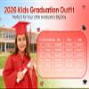 2-12T Kindergarten Graduation Cap and Gown Class of 2026 Charm Tassel Set for Preschool Kids Ceremony Party Gift 8 0-6 12-14 view 4