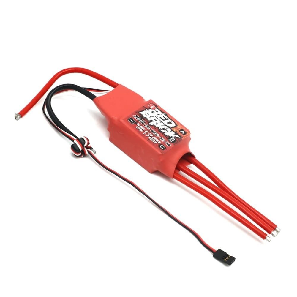 50A-200A Brushless ESC 5V/3A 5V/5A BEC Power System for FPV Multicopter and Heavy-Lift Drone Propulsion Alignment 1PCS(80A ESC 2-7S)