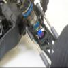 3DEXL AJCMods Drag Racing Shocks Upgrade Front Suspension Up-Travel Limiter Clips DR10 RC view 3