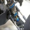 3DEXL AJCMods Drag Racing Shocks Upgrade Front Suspension Up-Travel Limiter Clips DR10 RC view 4