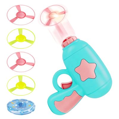 Kids Toy Launcher for Kids - Mechanical Catapult Launcher with Lights - Interactive Outdoor Throwing Toy - For Boys Girls Pets Entertainment Yard Beach Cam