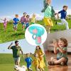 Kids Toy Launcher for Kids - Mechanical Catapult Launcher with Lights - Interactive Outdoor Throwing Toy - For Boys Girls Pets Entertainment Yard Beach Cam view 4