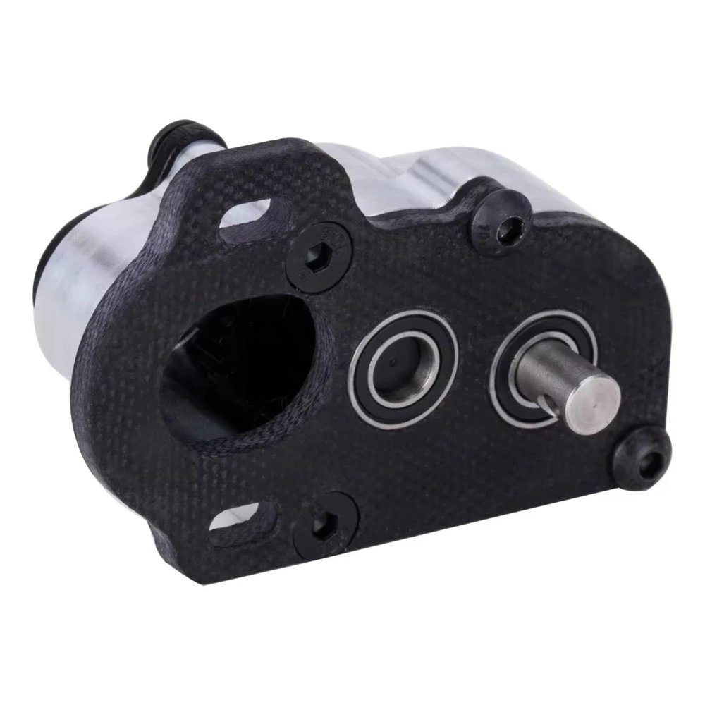 RC Crawlers Models For Capra F9 AR45 For LCG 1/10 Machined Portal Transmission 48Pitch Tiny Gearbox With Slipper Pad RC Crawler Chassis Axle