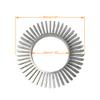 CHANCS Round Aluminum Heatsink Outer Diameter 90mm Bore 50mm Motor Heat Sink for TYC-50 TYD-50 Size Electric Motors view 2