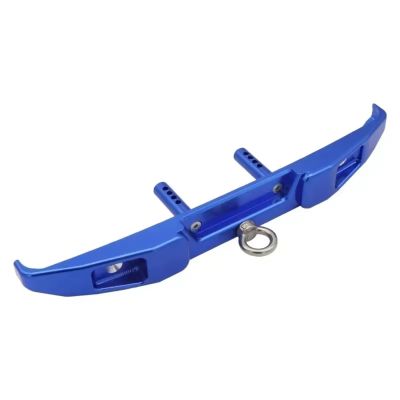 Rc Bumper Models Parts For Axial For SCX6 1:6 Metal Rear Bumper Trailer Tow Hook RC Off-Road Crawler Car Accs Replacement Upgrade Parts(Blue)