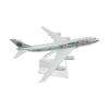 Miniature Scale 1 400 for Qatar Airways Aeroplane Model Boeing 747 Airplane 16CM Metal Alloy Diecast Toy Flying Toy Game Kits view 3