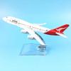 ALHROEUO Miniature Scale 1 400 for Australian Air Qantas B747 Metal Aircraft 16cm Airways Plane Model W Stand Collection Ornaments Flying Toy Game Kits view 2