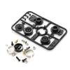 RC Cars Models Parts For Tamiya For TT01 For TT02 XV01 XV02 TD2 TD4 50473 51000 High Torque Servo Saver RC Car Upgrade Modification Parts(Black) view 2