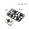 RC Cars Models Parts For Tamiya For TT01 For TT02 XV01 XV02 TD2 TD4 50473 51000 High Torque Servo Saver RC Car Upgrade Modification Parts(Black) view 3
