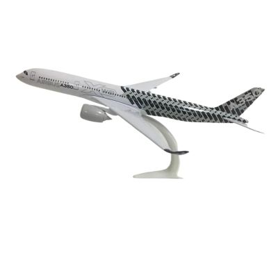Miniature Scale 1:300 for Airbus A350 Plane Model Aircraft 20cm Diecast Metal Planes Toys Gift Flying Toy Game Kits