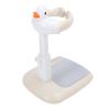 Garosa Baby Shower Stand, Adjustable Plastic Bath Support with Anti Slip Base for Toddlers 6 to 36 Months (Khaki) view 1