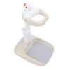 Garosa Baby Shower Stand, Adjustable Plastic Bath Support with Anti Slip Base for Toddlers 6 to 36 Months (Khaki) view 3