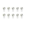 COMODO 10pcs M2 5mm Link Rod Joint Ball End Head Holder for RC Cars Boats Airplanes Trucks - Replacement Steering Linkage Parts(Silver) view 1