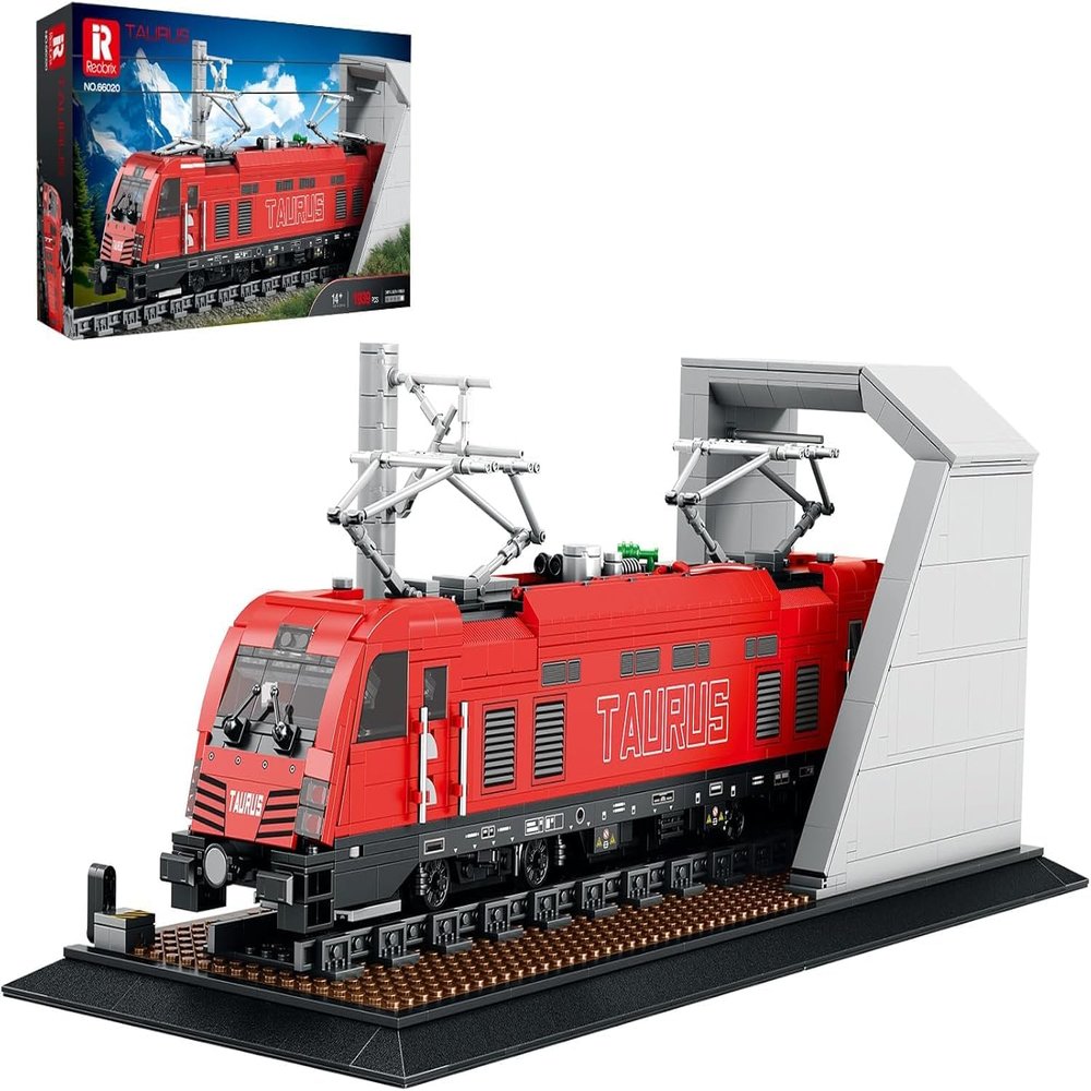 ASTEM Building Blocks Set Model 66020A2 - OBB Train 1939pcs, 1939 Pieces, Authentic Train Replication, Versatile Application, for Collectors
