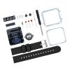 Pjeghbvop LED Wristwatches Kits Includes Circuit Board Straps Parts Creative Soldering for Educational Activity Adults LED Electronic Clock Kits view 1