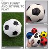 Ciieeo Silent Bouncy Ball for Kids, Mute Sponge Ball Toy, Indoor Soft Foam for Children's Play, Black and White Pattern, 5. 9 Inch view 3