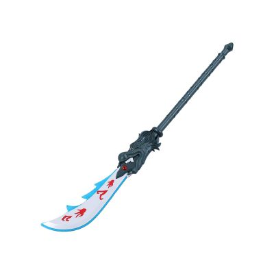 Fesjoy Luminous LED Light Up Sword Toy, Flashing Light and Sound Effect, Dragon Head Design, Ages 3-10, Food Grade ABS, 37.4in, Physical and Cognitive Skills