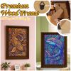 Lenticular Puzzles for Adults, 2 in 1 Dynamic Animals Puzzles, Flip, and Gradient Visual Puzzle with Challenging and Fun, Unique Gift Idea for Women Men, 6.8 in. * 8.8 in Carp and Shark Puzzle view 2