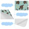 Black Gorilla Yellow Stars Cooling Baby Bed Mattress 28" x 52" Ultra Soft Bed pad for Kids, Adult view 4
