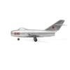 MinimumRC MiG-15 Micro EDF RC Plane 4CH 2.4GHz Gyro Stabilized 30mm Ducted Fan Jet, Aerodynamic Fixed Wing Aircraft Kit with Detachable Landing Gear, Brushed Power Motor (Right Throttle/4 Batteries) view 3