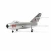 MinimumRC MiG-15 Micro EDF RC Plane 4CH 2.4GHz Gyro Stabilized 30mm Ducted Fan Jet, Aerodynamic Fixed Wing Aircraft Kit with Detachable Landing Gear, Brushed Power Motor (Right Throttle/4 Batteries) view 4