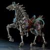 3D Metal Puzzle for Adults, Steampunk Mechanical Horse DIY Assembly Sculpture with Movable Joints, Collectible Desk Art Display Gifts for Fathers Day(1500+PCS) view 2