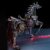 3D Metal Puzzle for Adults, Steampunk Mechanical Horse DIY Assembly Sculpture with Movable Joints, Collectible Desk Art Display Gifts for Fathers Day(1500+PCS) view 3