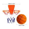 Basketball Toy - Silent Indoor Practice Ball, Noise Free Dribble Training Equipment with Soft Foam Build Bounce Control Design, Quiet Play Skill Development Function, Ideal for Home Gym Apartment Wall view 2