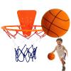 Basketball Toy - Silent Indoor Practice Ball, Noise Free Dribble Training Equipment with Soft Foam Build Bounce Control Design, Quiet Play Skill Development Function, Ideal for Home Gym Apartment Wall view 3