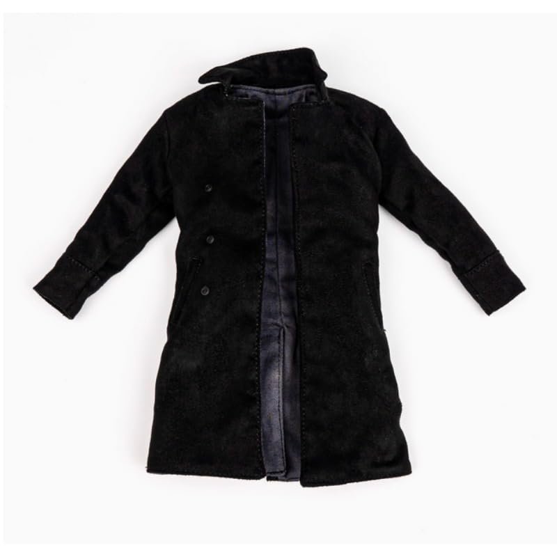 002 1/6 Scale Clothes Male Soldier Coat Model for 12''Black Caesar