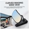 Baby Car Seat Mirror for Rear Facing with Wide-View HD Glass Easy Clip-On Backseat Mirror to Observe Rear-Facing Infant Safely Black view 3