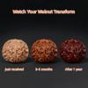 Natural Chinese Wenwan Walnuts, with Cleaning Brush and Gift Box - Hand Therapy Stress Relief Meditation Balls, Gift for Fathers and Collectors1 Set view 3
