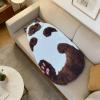 Kronabelle Cat Envelope Sleeping Bag, Adorable Winter Adult Plush Sleeping Bag, White and Brown view 3